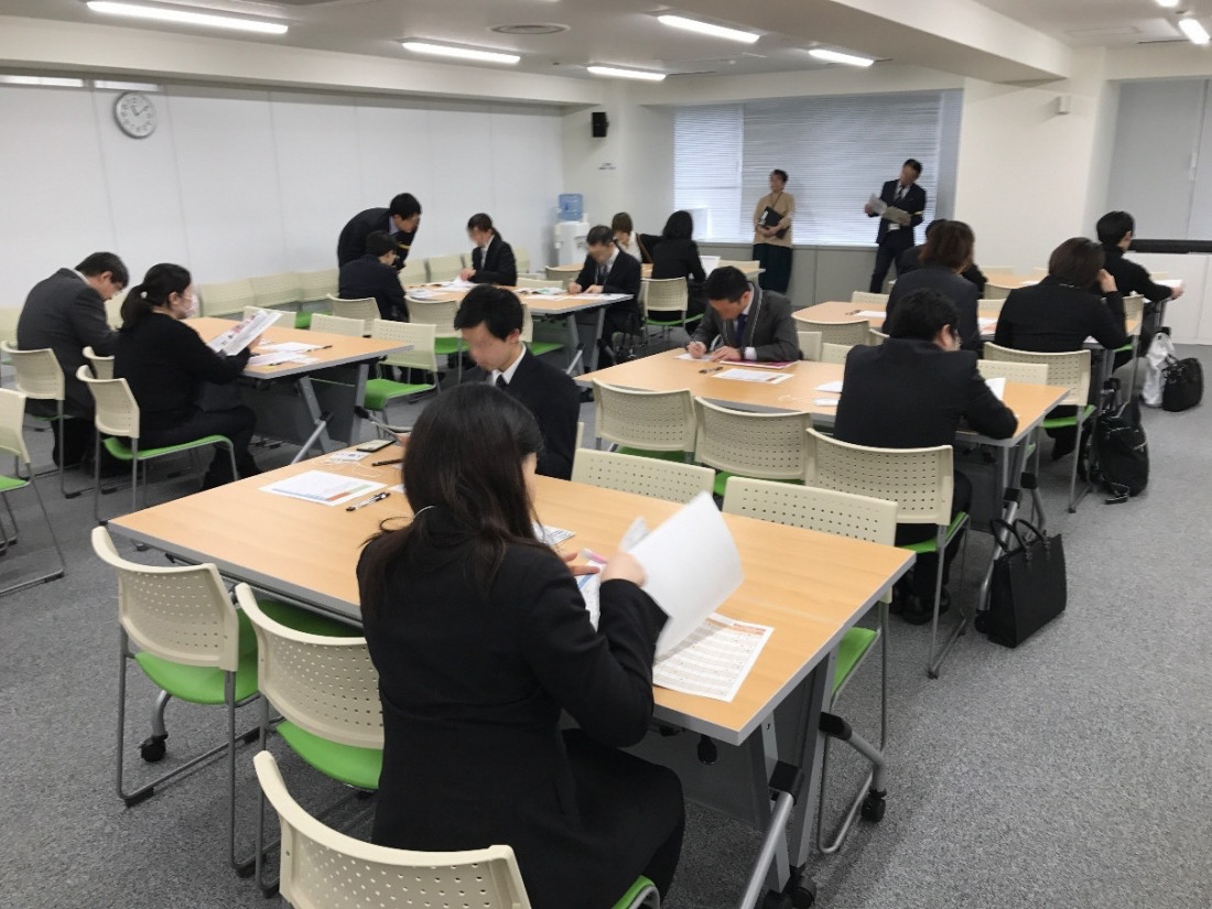 若年者向け合同企業説明会の様子